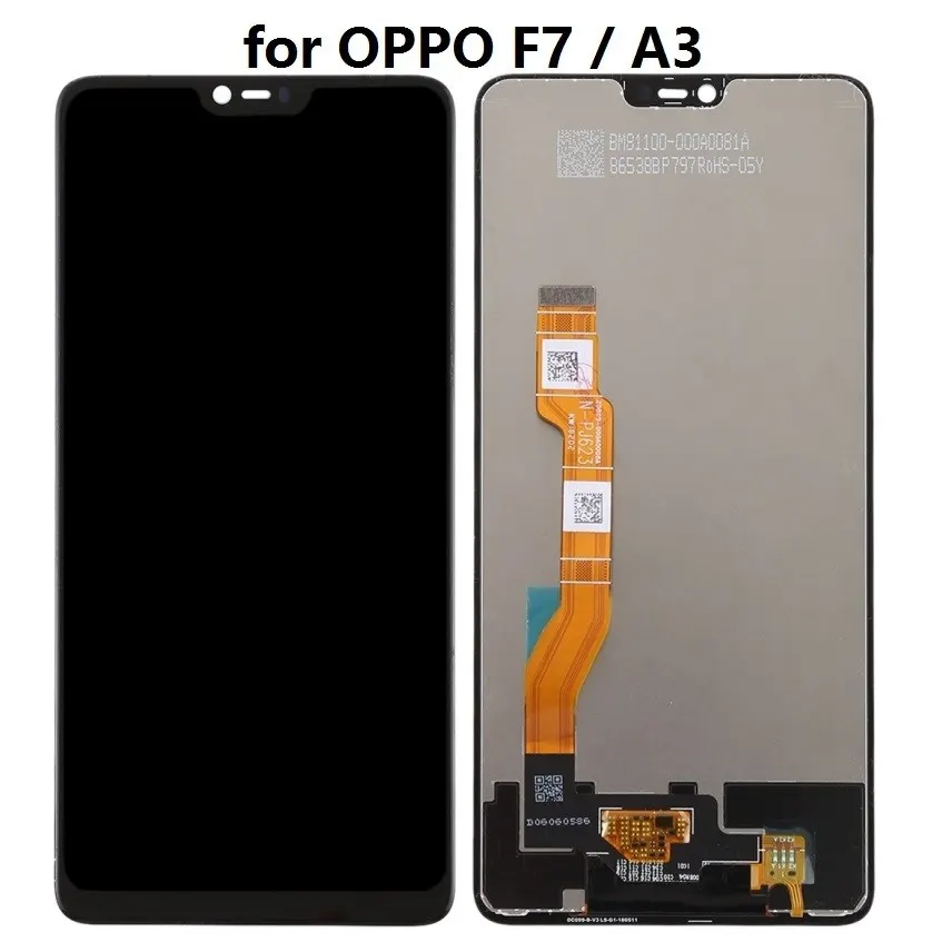 OPPO LCD Oppo F7 LCD CPH1819 Display Touch Screen Digitizer Assembly Replacement F7 Replacement Parts Price in Bangladesh - Mobile.com.bd