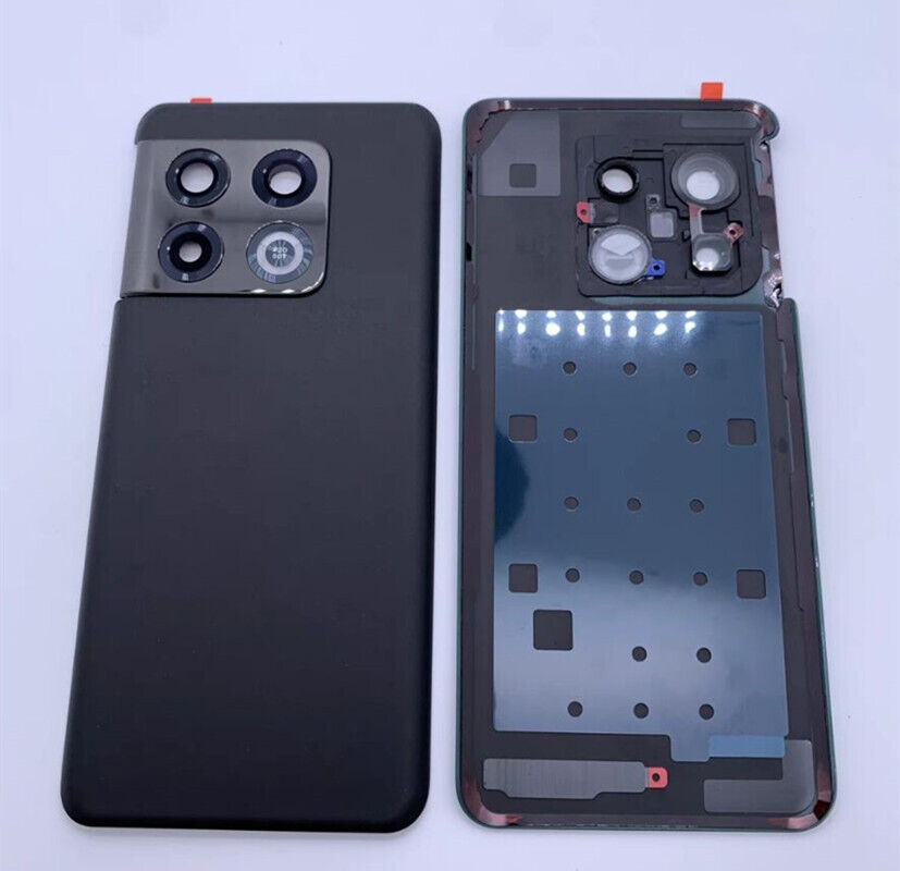 Replacement Backshell Panel for OnePlus 10 Pro Battery Back Door Housing - Black