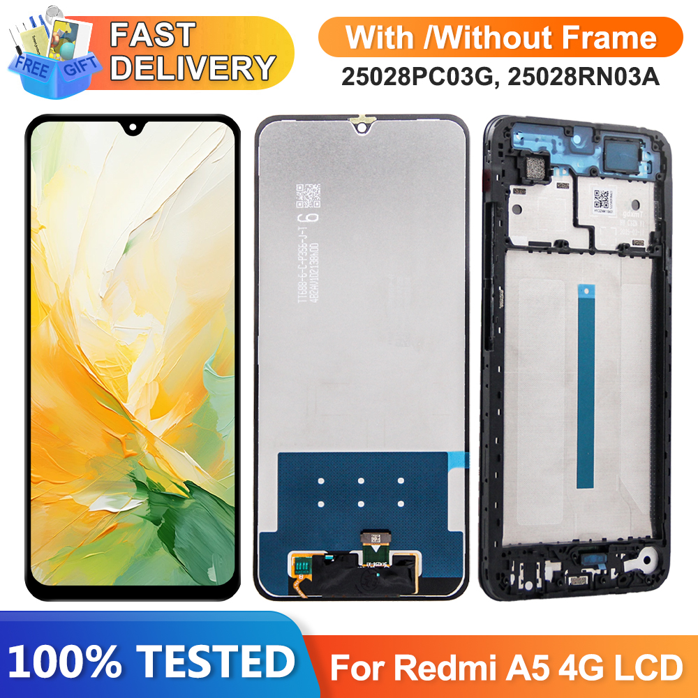 6.88'' For Redmi A5 European Version Big Glass 25028RN03Y Display LCD Touch Screen