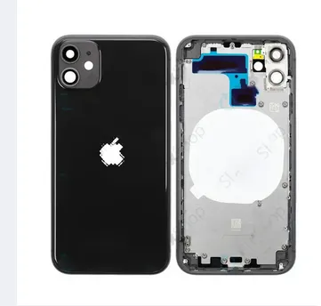 Apple Replacement Full Body Housing for Apple iPhone 11 - Black Replacement Parts Price in Bangladesh - Mobile.com.bd