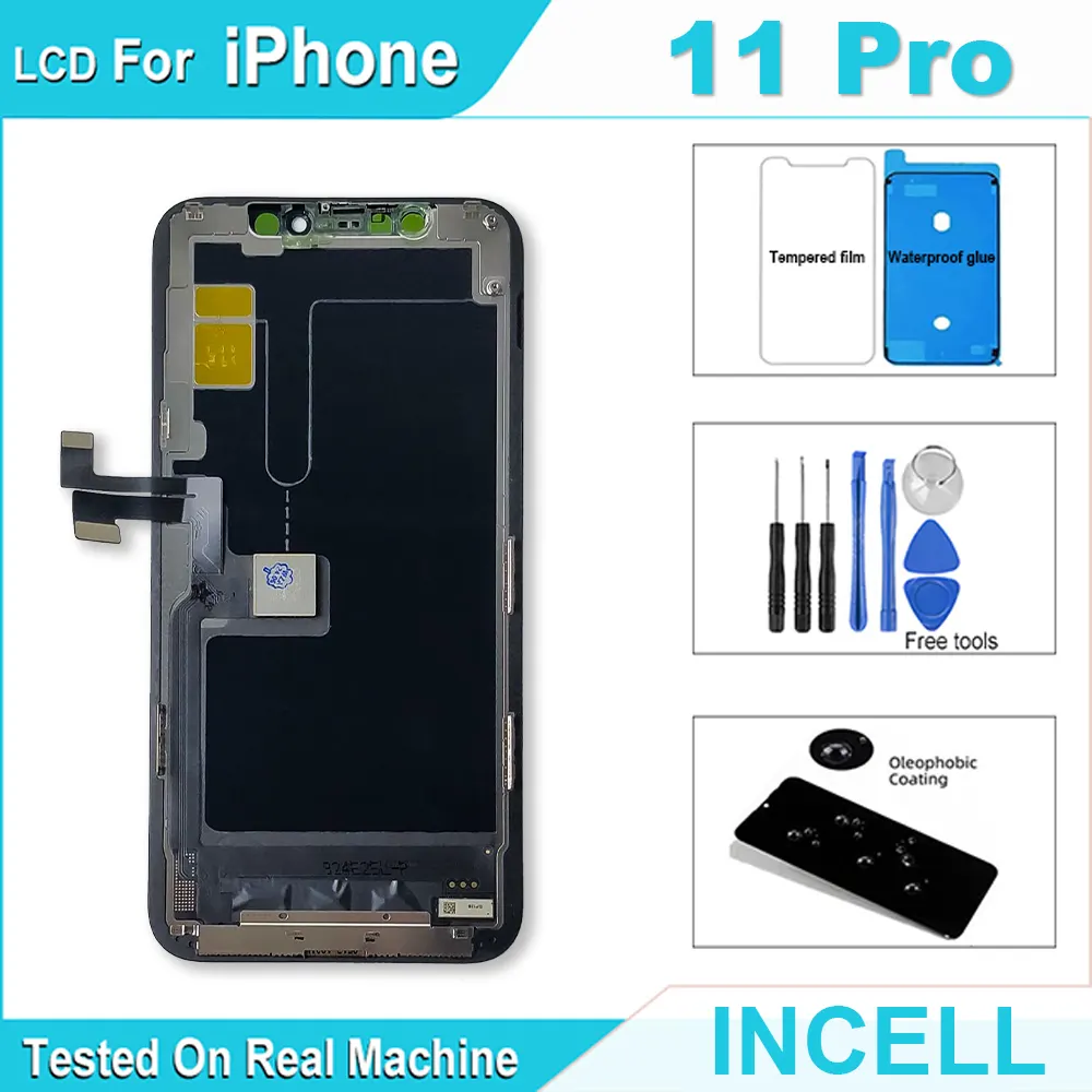 Iphone Aaa++ Incell LCD For iPhone 11 Pro LCD Touch Screen Digitizer Assembly Replacement Replacement Parts Price in Bangladesh - Mobile.com.bd