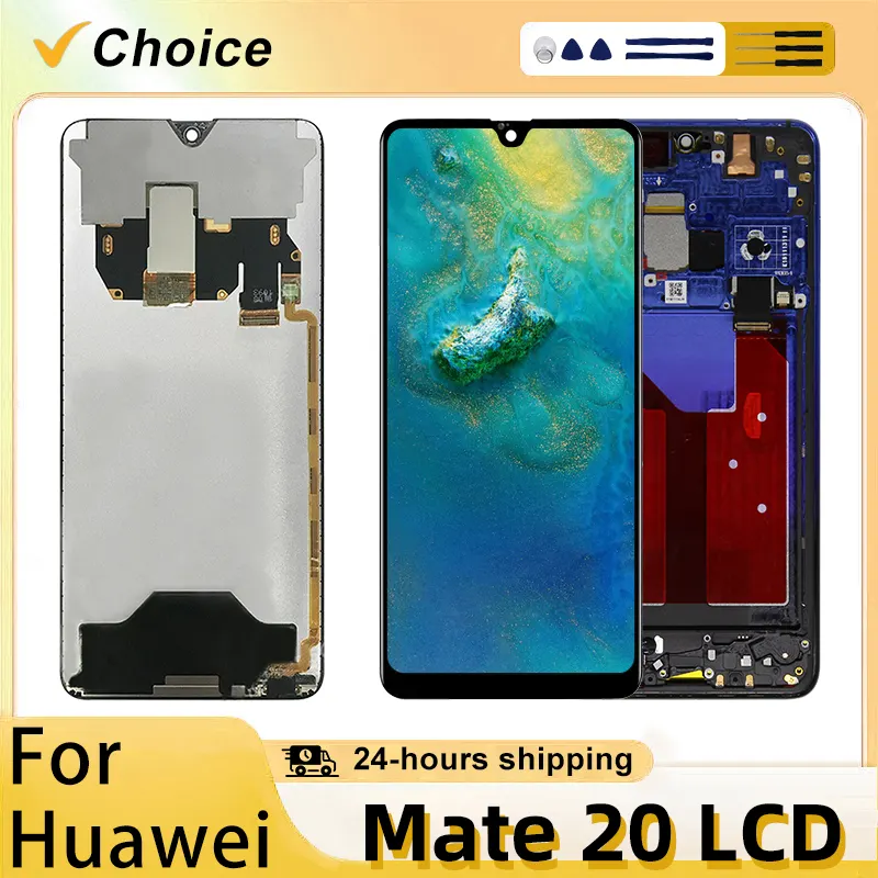 Others 6.53" OLED For Mate 20 LCD Display Touch Panel Screen Digitizer Assembly For Mate 20 Replacement Parts Price in Bangladesh - Mobile.com.bd