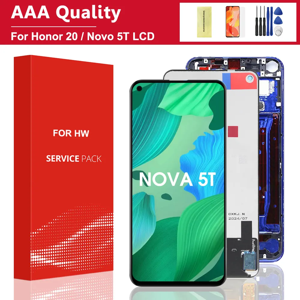 Others 6.26'' for Nova 5T Screen+Touch Display Digitizer Replacement Replacement Parts Price in Bangladesh - Mobile.com.bd