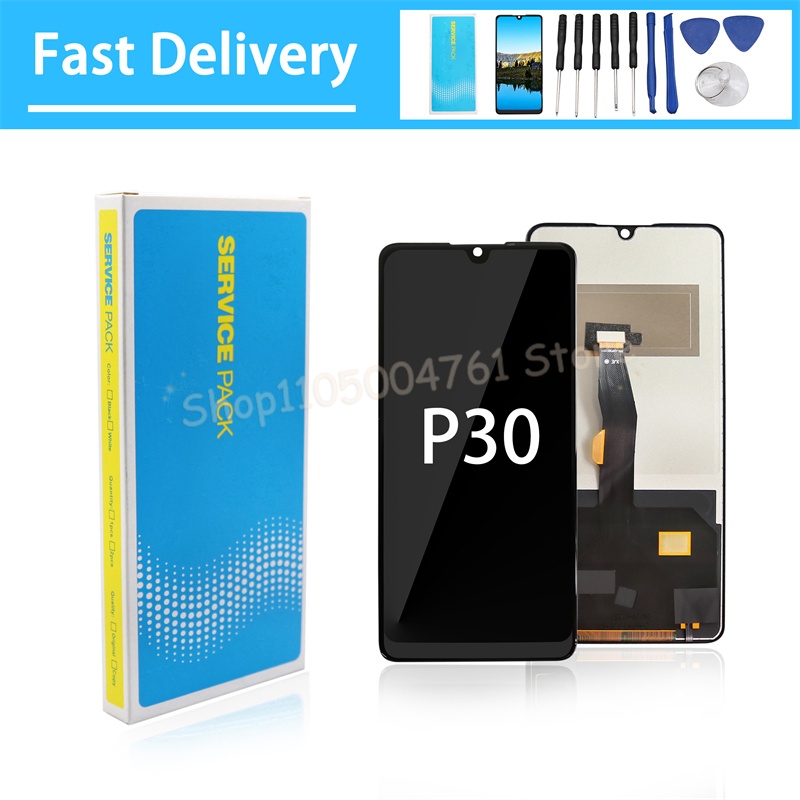 6.1” Tft For Huawei P30 LCD Display No Frame Screen Touch Digitizer Assembly