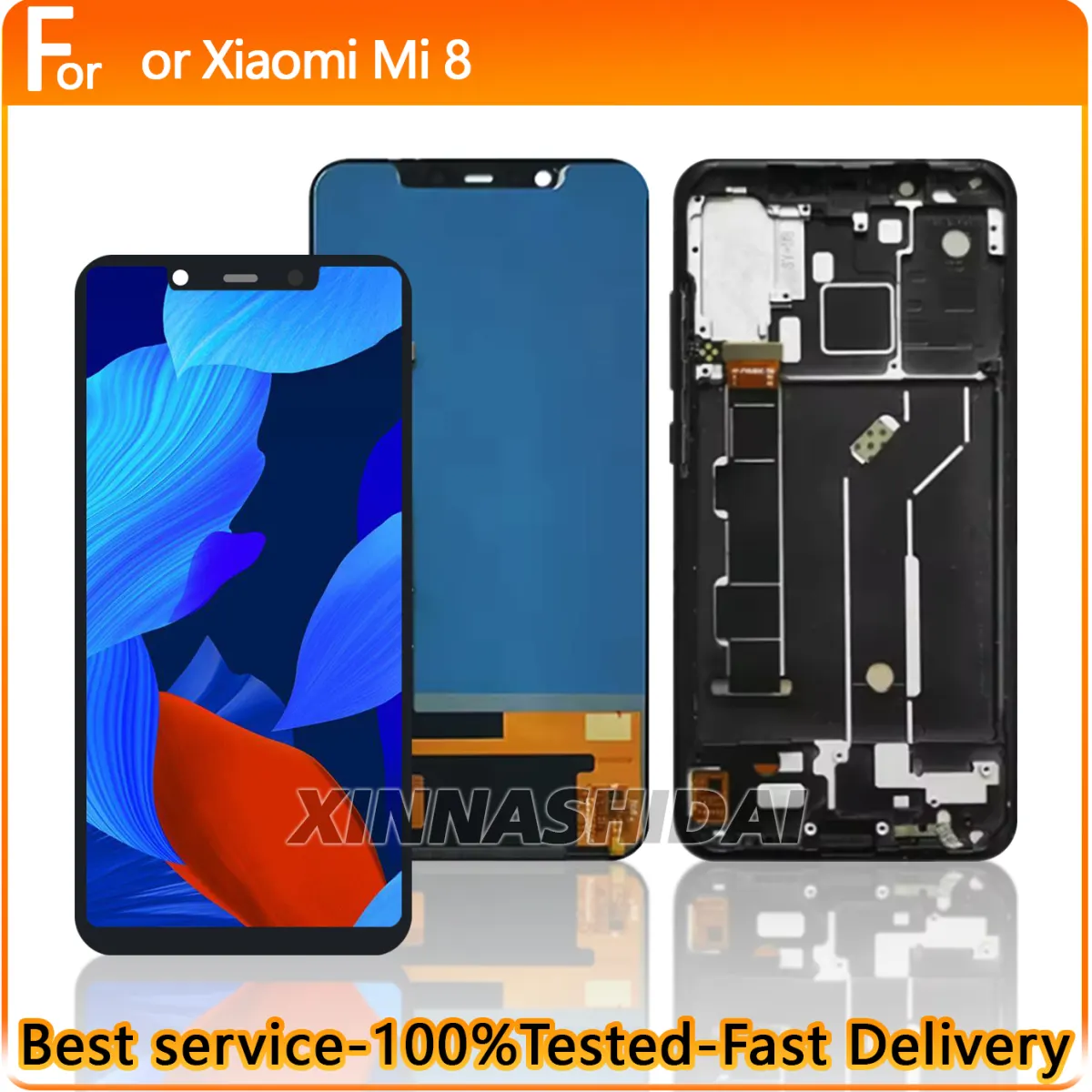 Others Aaa Quality 6.26'' For Mi 8 LCD Display Touch Screen Replacement Parts Price in Bangladesh - Mobile.com.bd