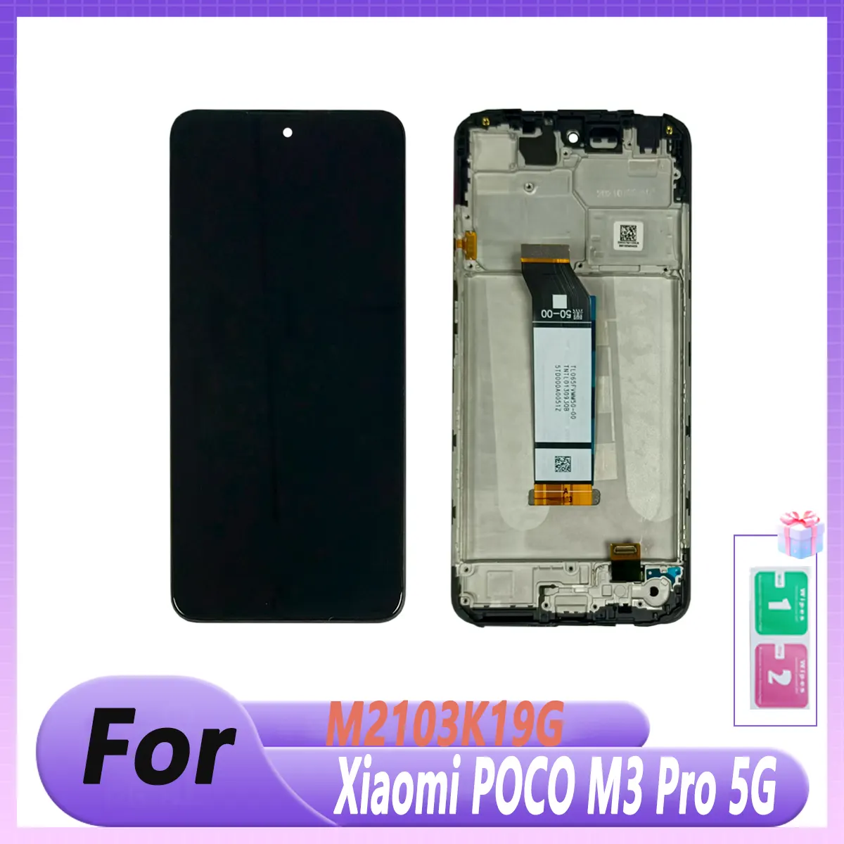 Xiaomi Tested 6.5''For Xiaomi Poco M3 Pro 5G LCD M2103K19G LCD Display Touch Screen Replacement Parts Price in Bangladesh - Mobile.com.bd