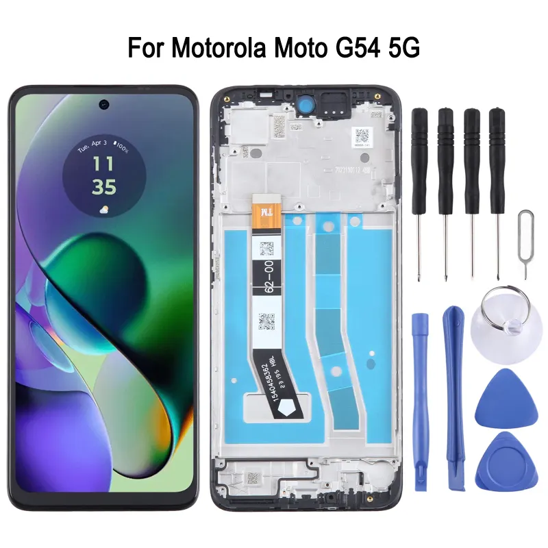 Motorola 6.5-inch LCD Screen with Frame For Motorola Moto G54 5G Phone Display Replacement Parts Price in Bangladesh - Mobile.com.bd