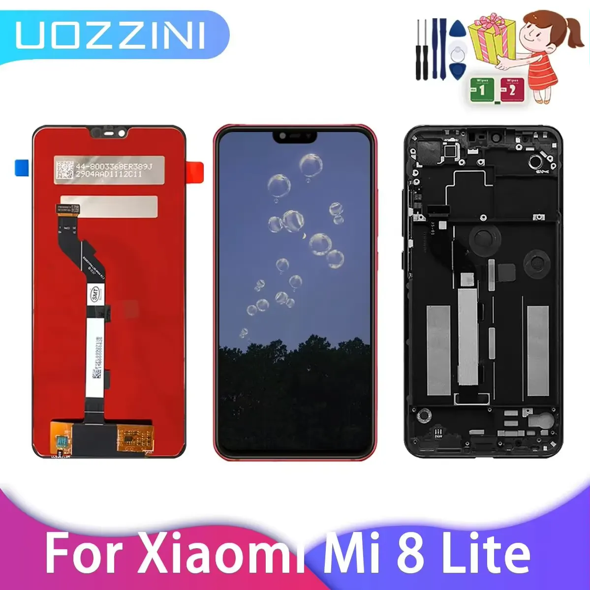 Others Mi 8 Lite LCD Display Touch Screen Replacement Parts Price in Bangladesh - Mobile.com.bd