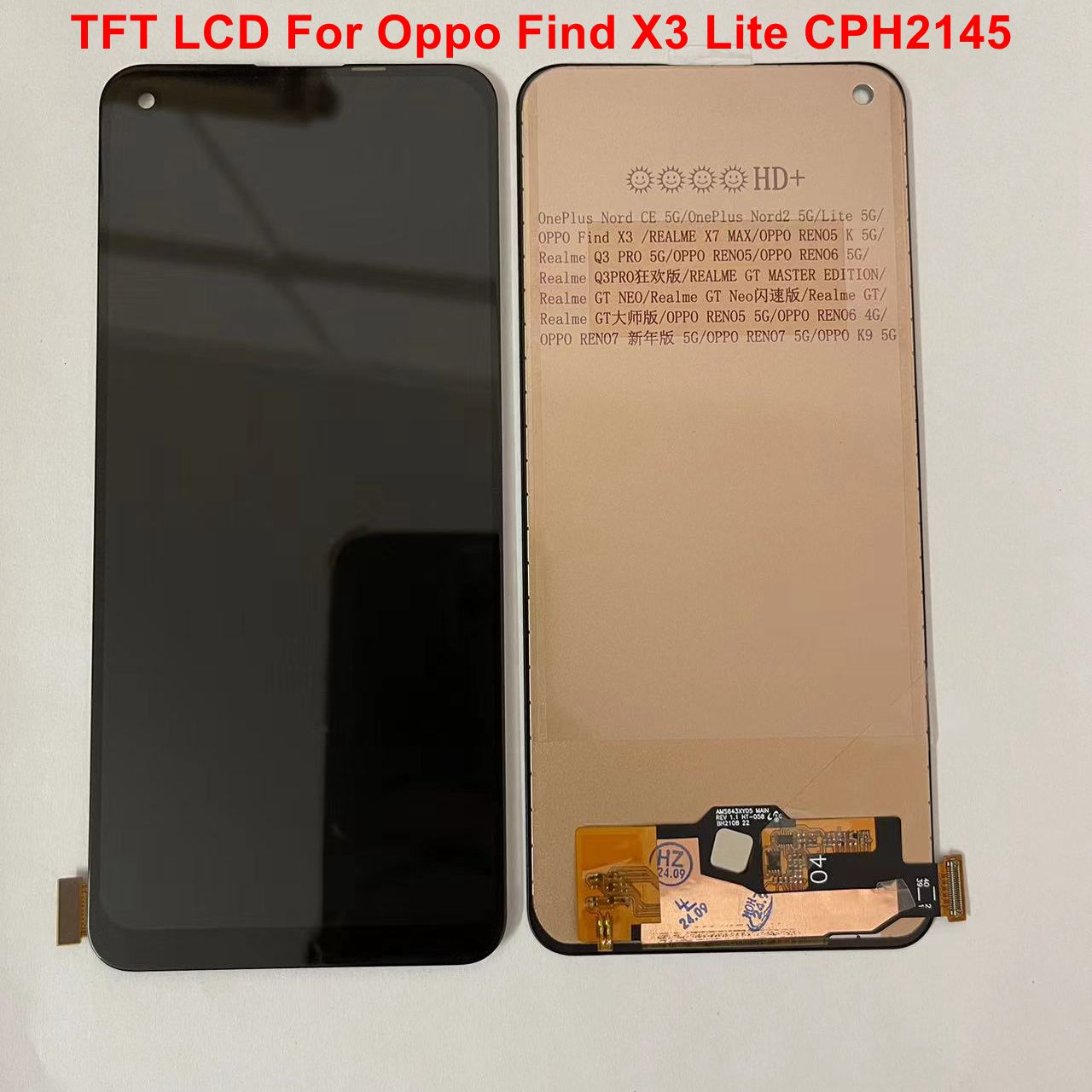 6.43“ Tft X3 Lite Display For Oppo Find X3 Lite CPH2145 LCD Display Touch Panel