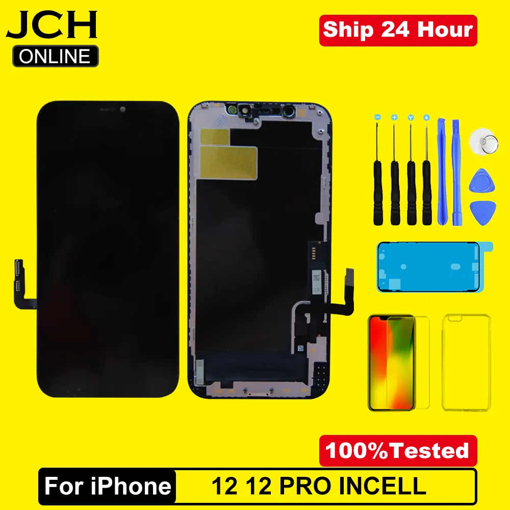 Iphone LCD for iPhone 12 12 Pro Display Screen With 3D Touch Digitizer Assembly No Dead Replacement Parts Price in Bangladesh - Mobile.com.bd