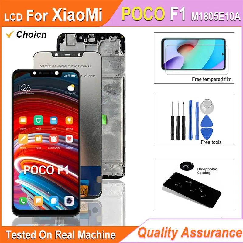 Xiaomi 6.18"Inch For Xiaomi Poco F1 LCD M1805E10A Premium LCD Touch Screen Digitizer Replacement Parts Price in Bangladesh - Mobile.com.bd
