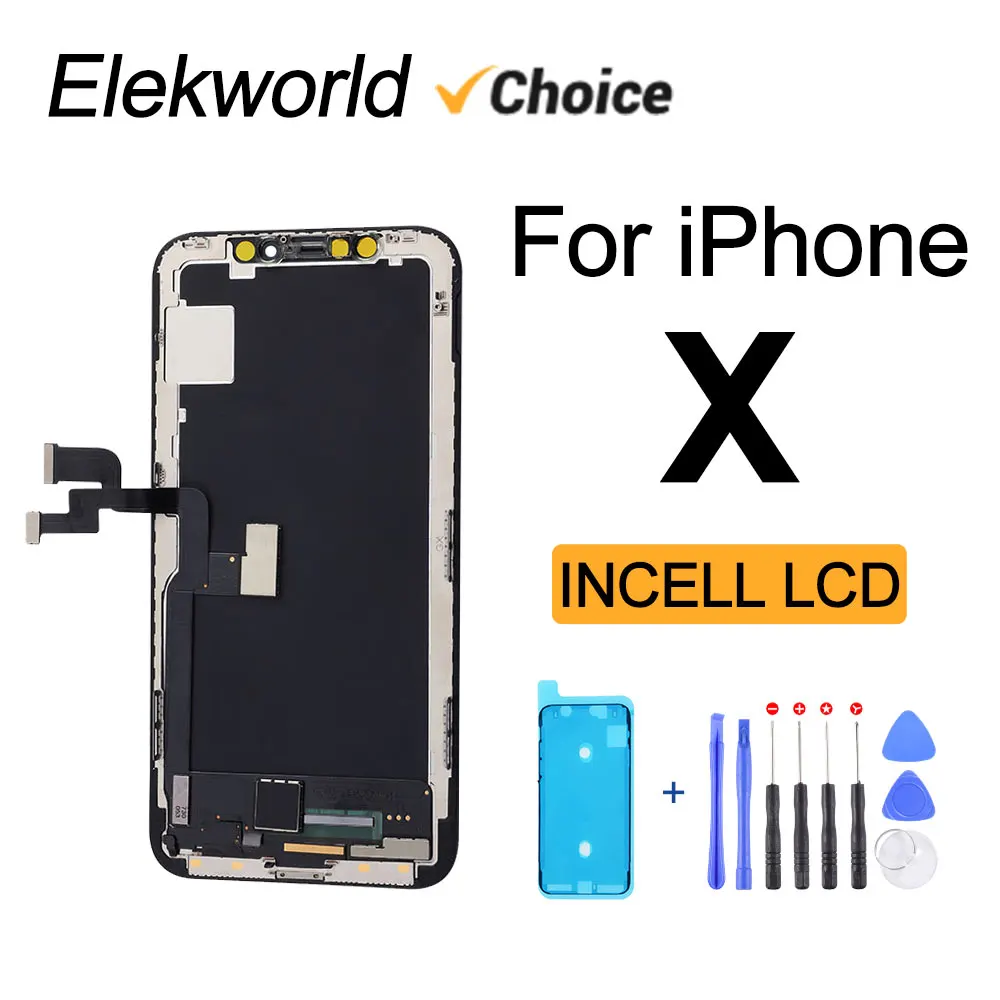 Iphone Best Choice Incell LCD for iPhone X Display Screen With 3D Touch Digitizer Replacement Parts Price in Bangladesh - Mobile.com.bd