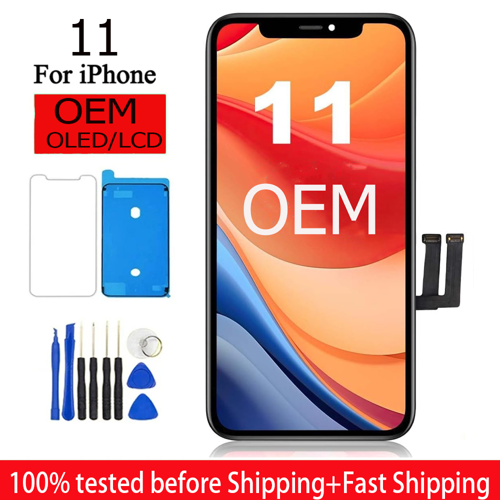 Oem Pantalla for Iphone 11 LCD Display Touch Screen Digitizer Assembly for iPhone 11