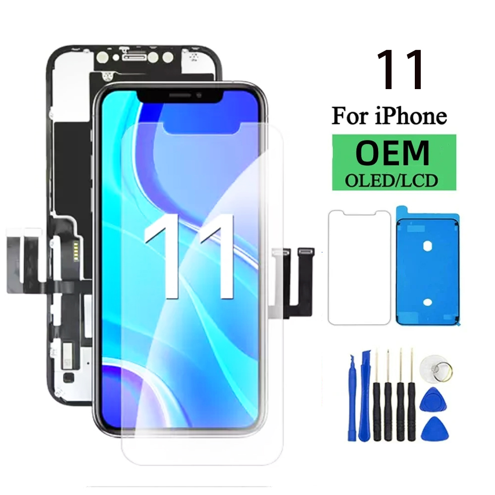 Oem Pantalla for Iphone 11 LCD Display Touch Screen Digitizer Assembly for iPhone 11