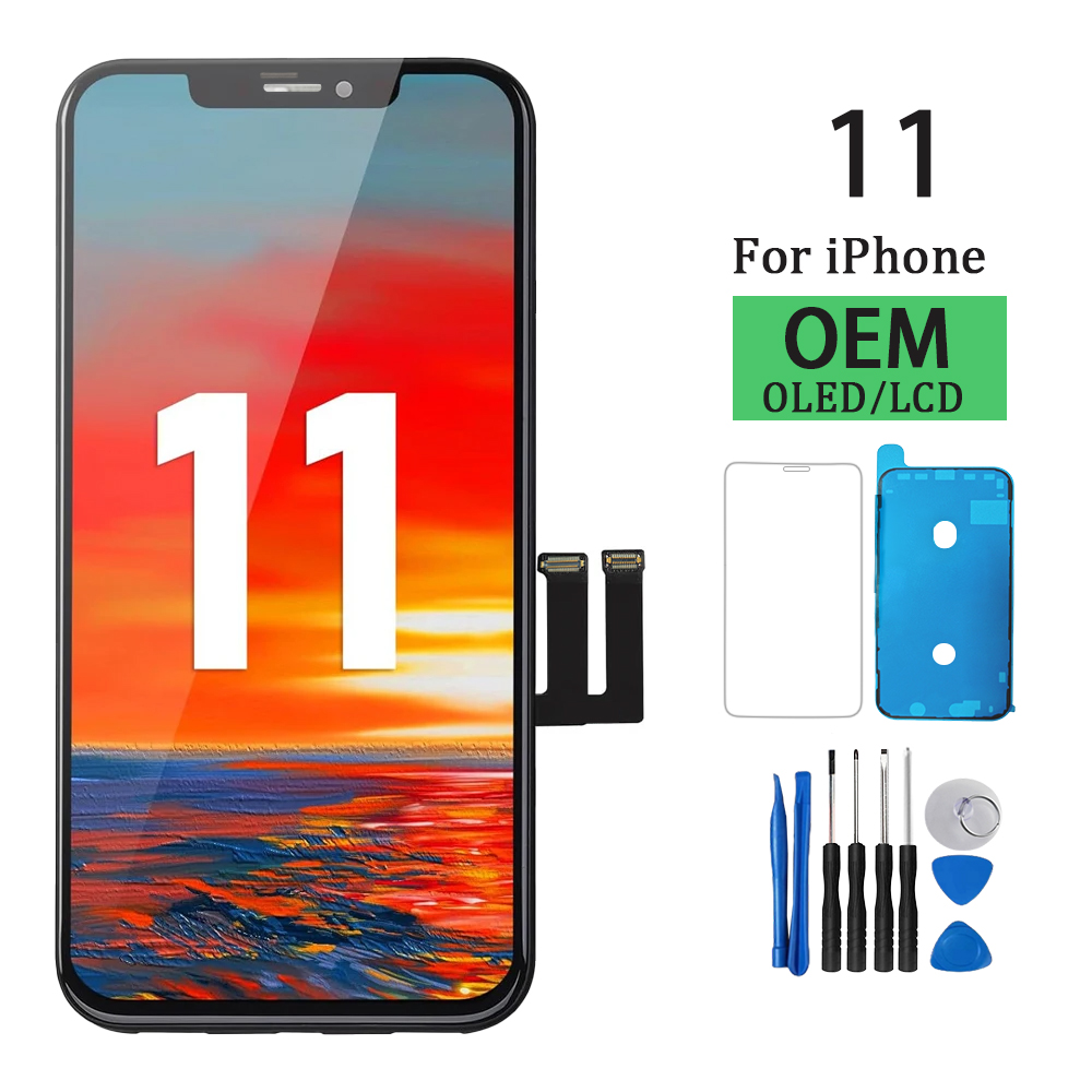 OLED Pantalla for Iphone 11 LCD Display Touch Screen Digitizer Assembly for iPhone