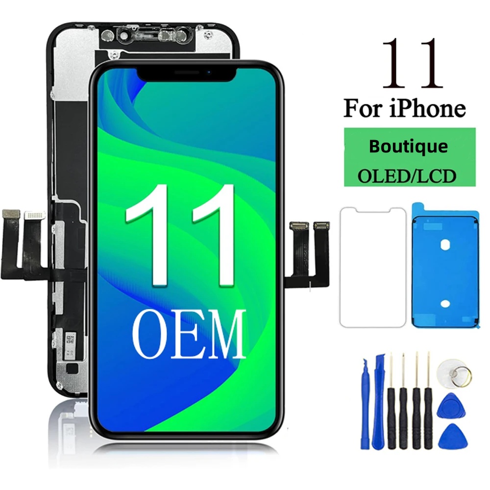 Excellent OLED Pantalla for Iphone 11 LCD Display Touch Screen Digitizer Assembly