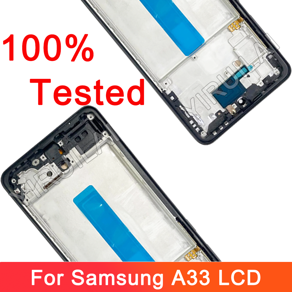 Tested For Samsung A33 5G LCD Display Panel Touch Screen Digitizer For Samsung A336