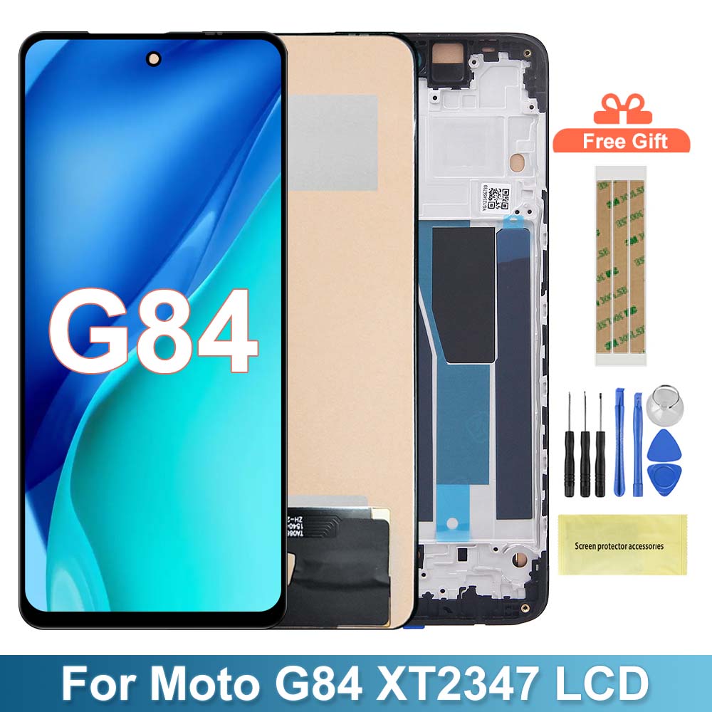 G84 5G For Motorola Moto G84 5G LCD Display Touch Screen Digiziter Assembly For Moto