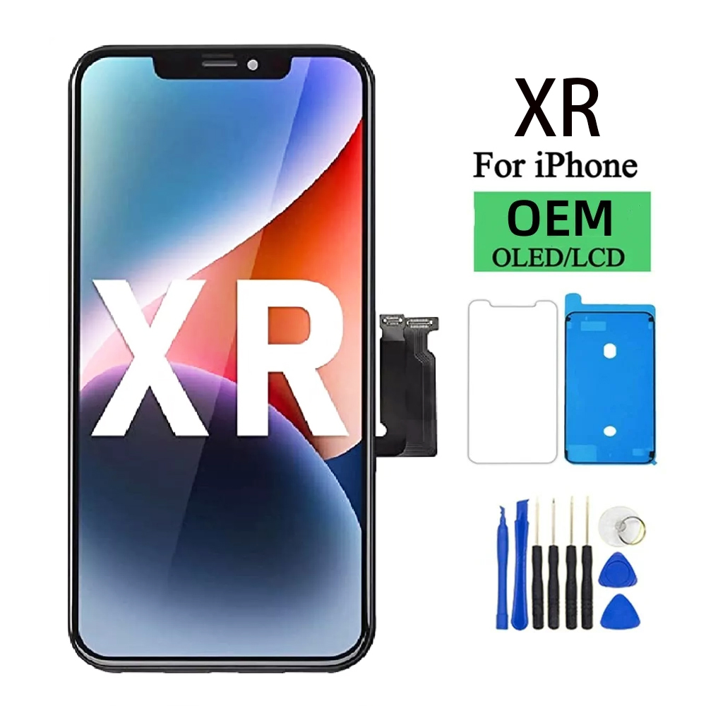 100% Excellent Oem Pantalla for Iphone XR LCD Display Touch Screen Digitizer