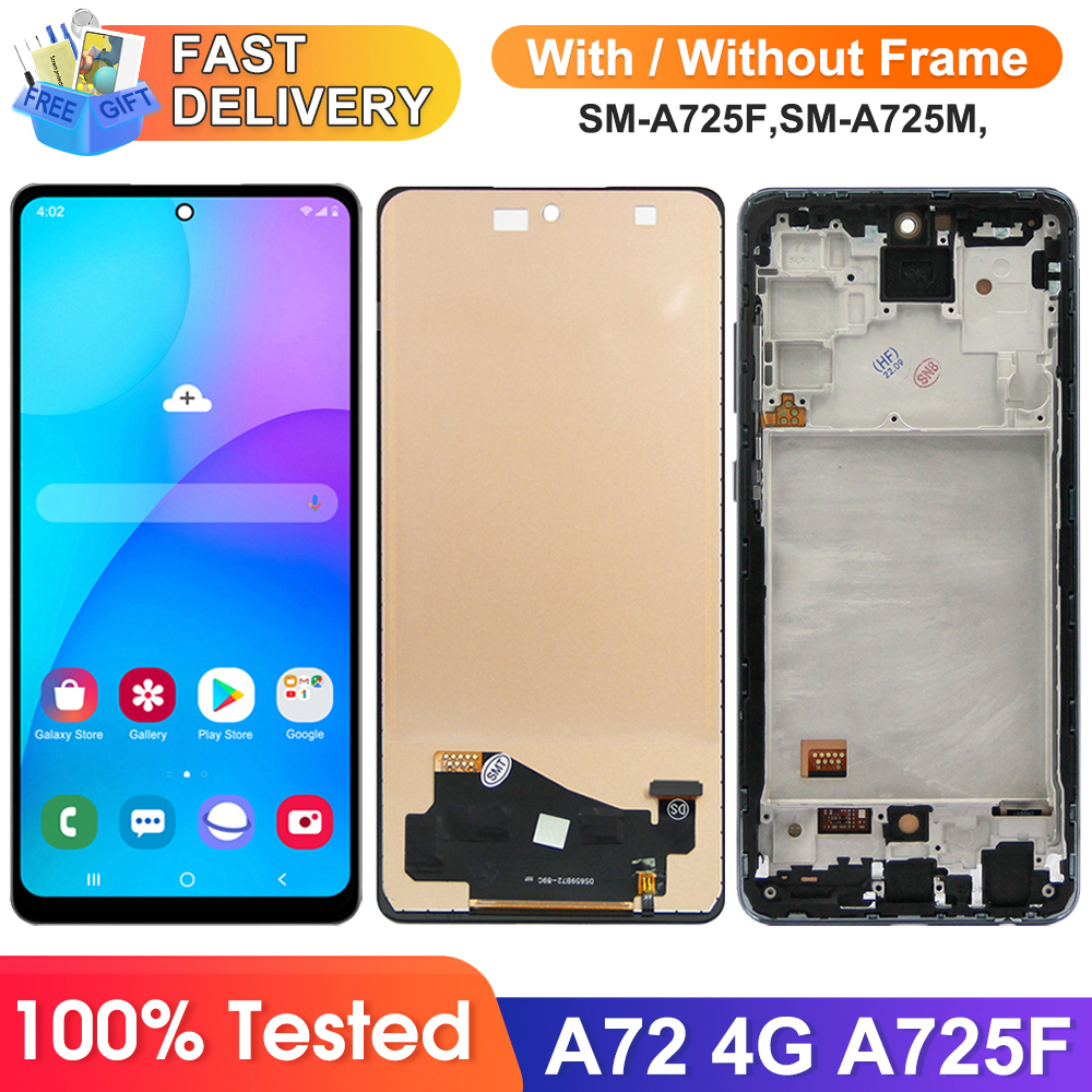 6.7'' A72 Display Screen for Samsung Galaxy A72 A725 A725F Lcd Display Touch Screen