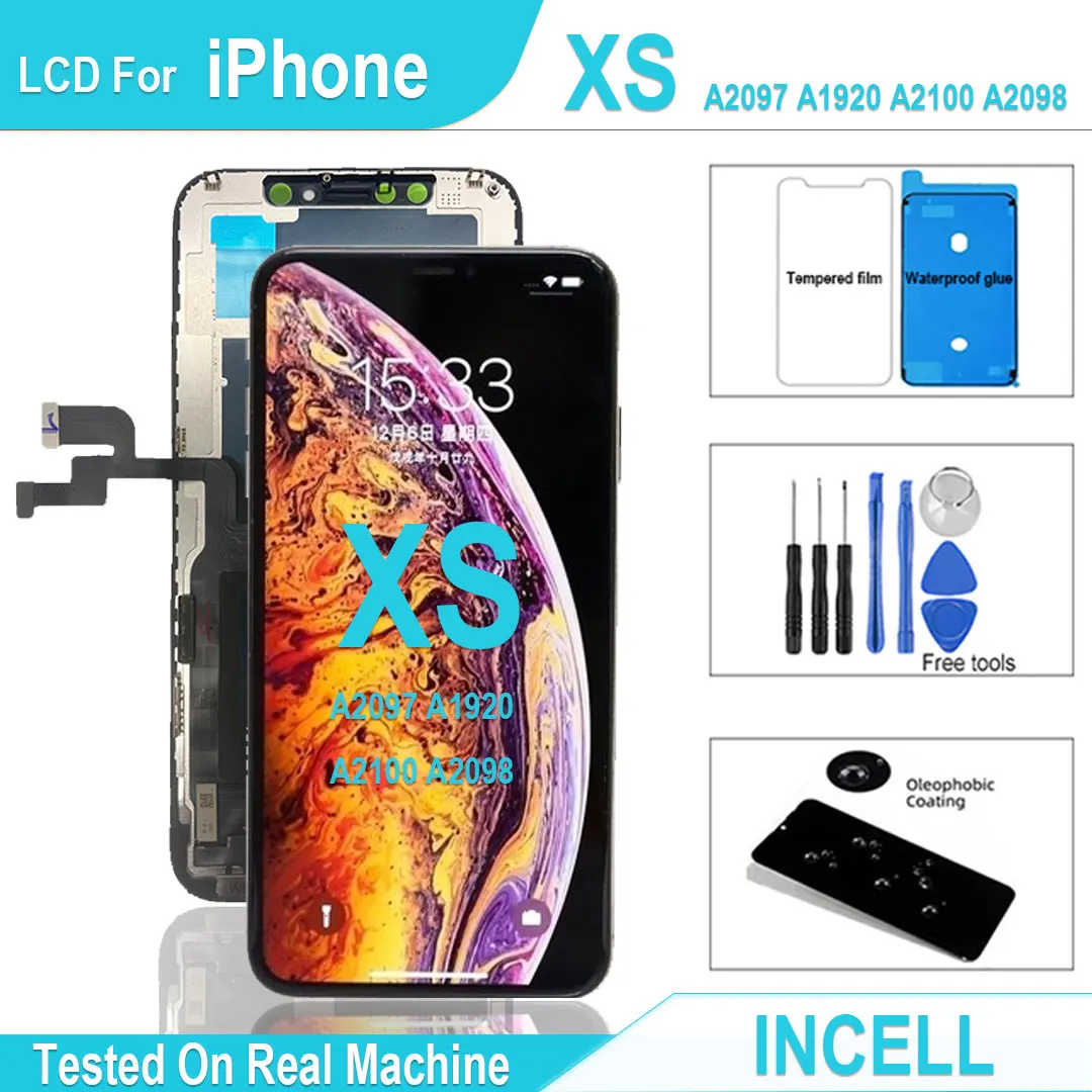 Iphone Aaaa++ Incell LCD For iPhone A2097 A1920 A2100 A2098 Premium LCD For iPhone XS LCD Replacement Parts Price in Bangladesh - Mobile.com.bd
