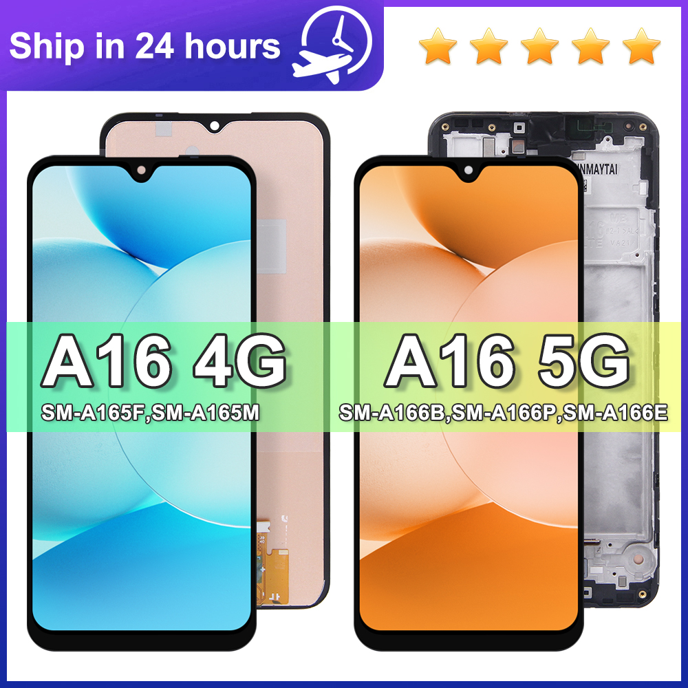 Tested For A16 4G SM-A165F LCD Display Touch Screen Digitizer Assembly Repair Part