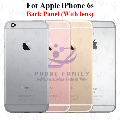 Apple iPhone 6s Back Panel/Backshell/ Casing +Camera Lens With Logo