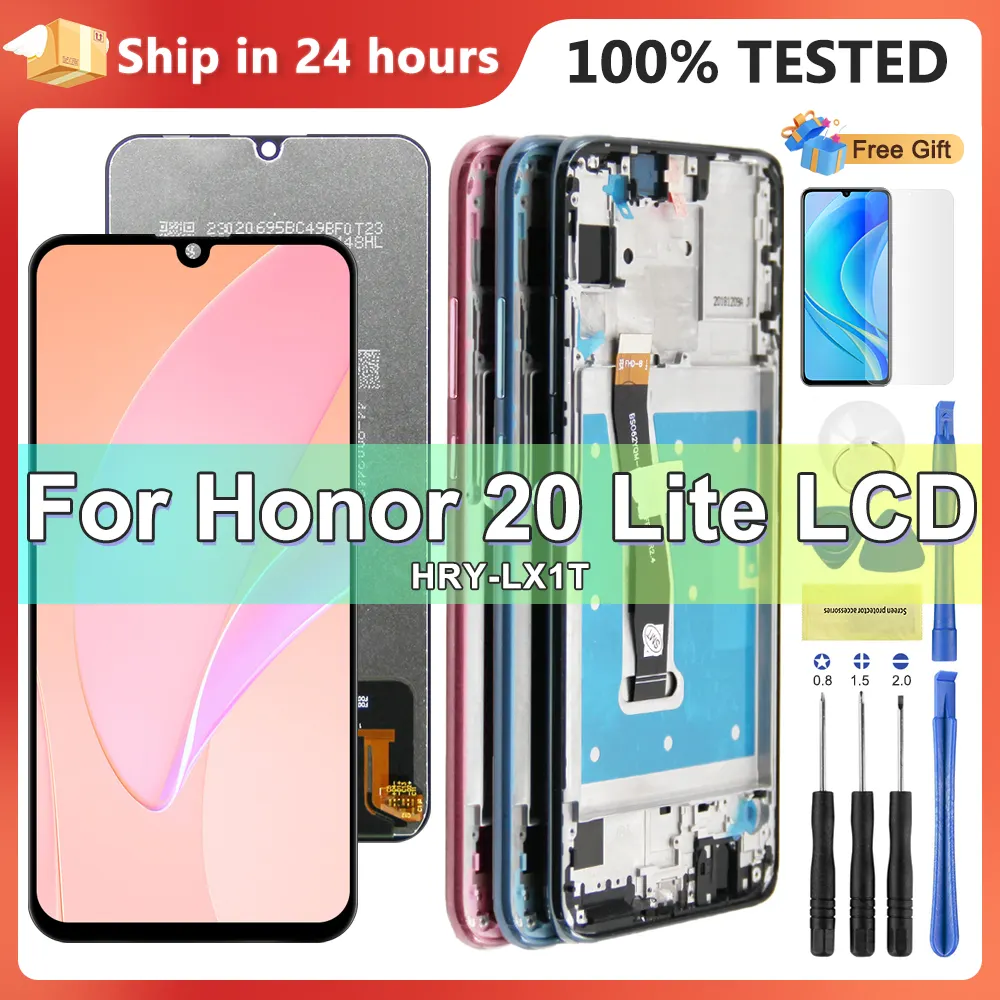 Honor 6.21'' Display Screen for Honor 20 Lite Hry-LX1T Lcd Display Touch Screen Digitizer Replacement Parts Price in Bangladesh - Mobile.com.bd