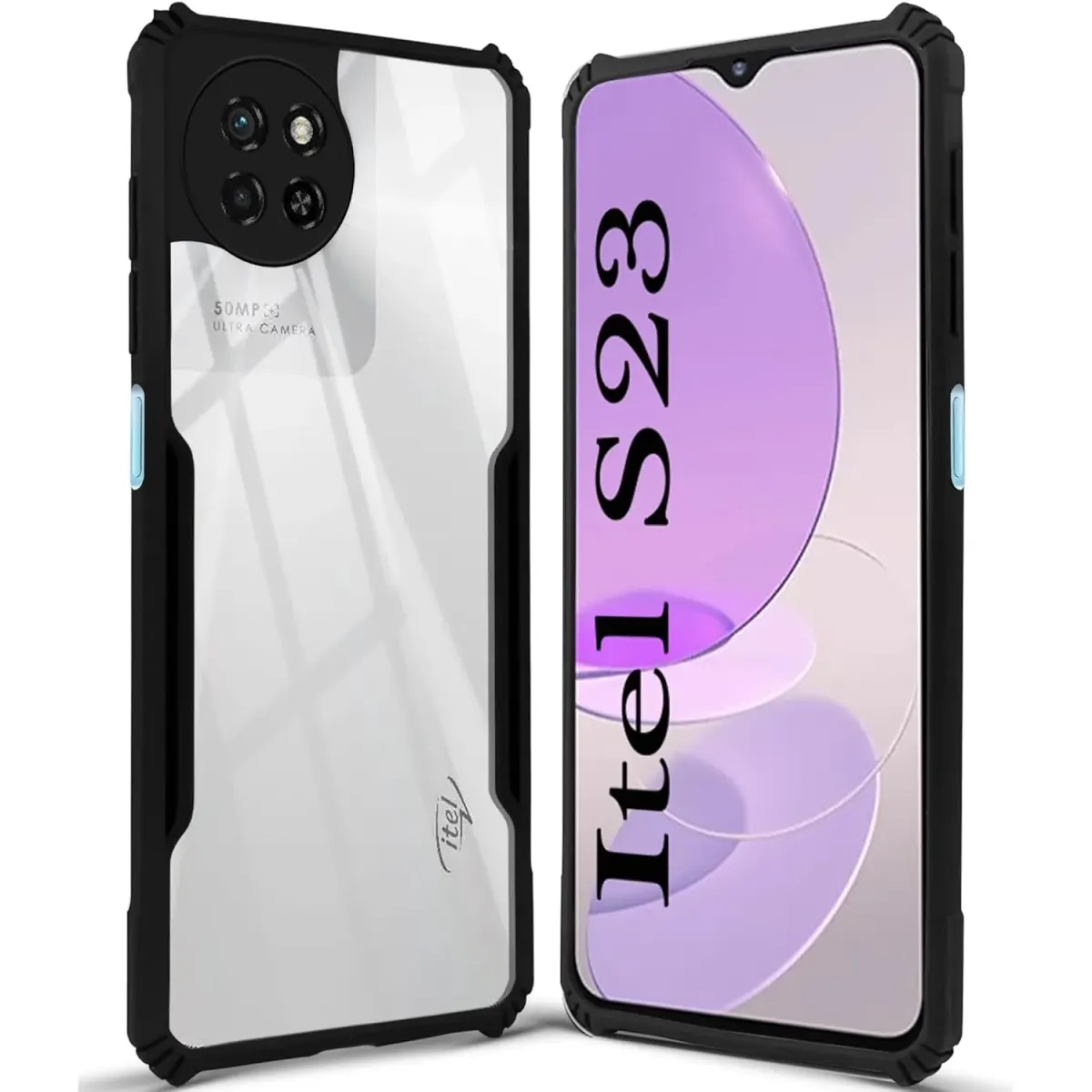 itel S23/ ALL Type of cover ( Silicone cover / Xundd cover / Pani cover / Transparent cover ) cover Pani Cover