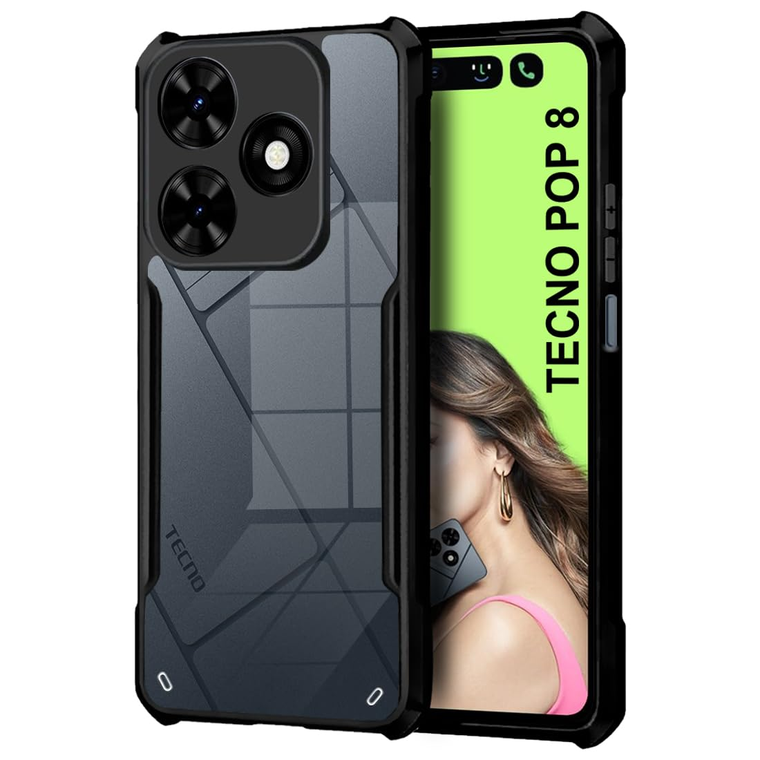 Tecno Pop 8 / ALL Type of cover ( Silicone cover / Xundd cover / Pani cover / Transparent cover ) cover Pani Cover Case & Cover Price in Bangladesh - Mobile.com.bd