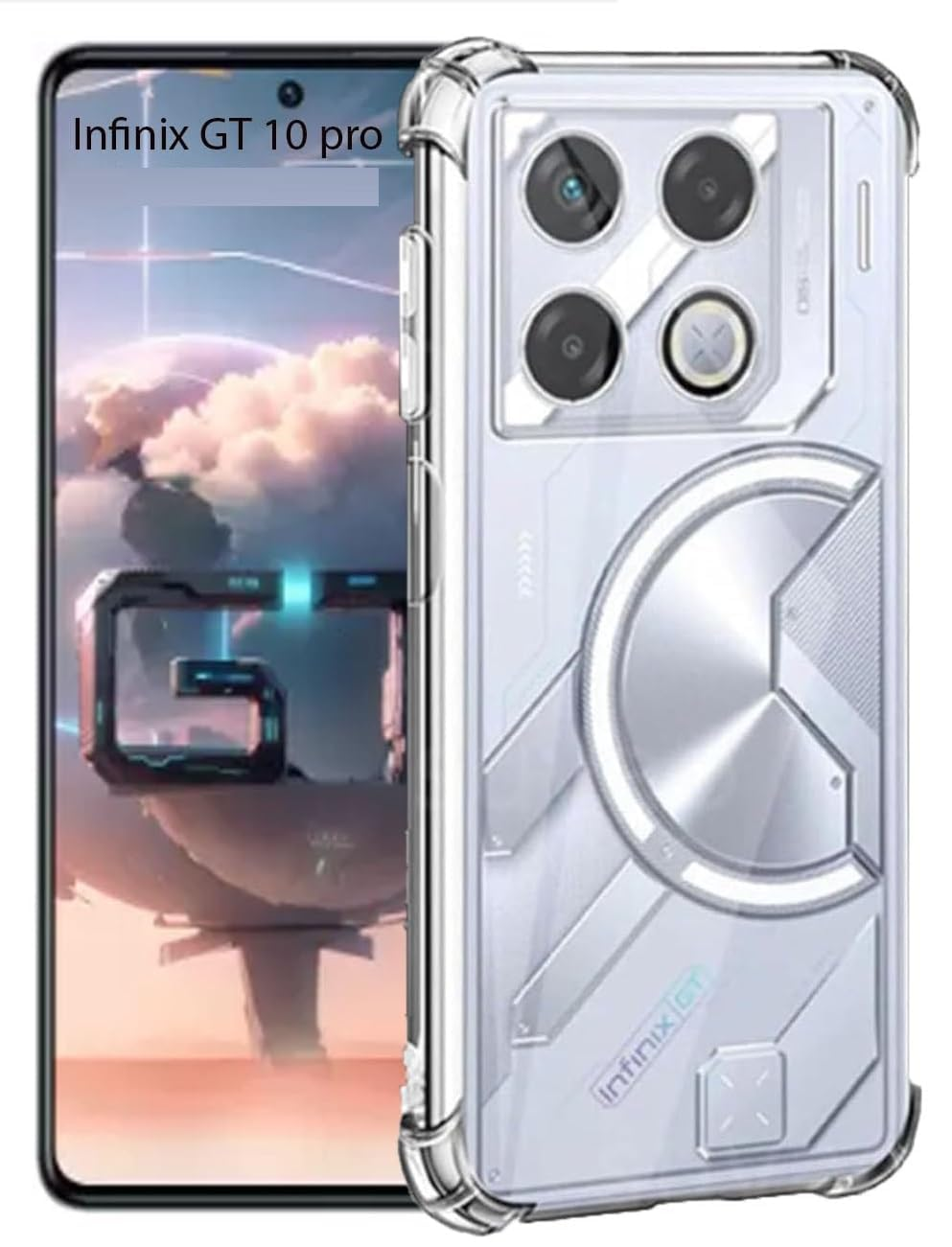 Infinix GT 10 Pro / ALL Type of cover ( Silicone cover / Xundd cover / Pani cover / Transparent cover ) cover Pani Cover Case & Cover Price in Bangladesh - Mobile.com.bd