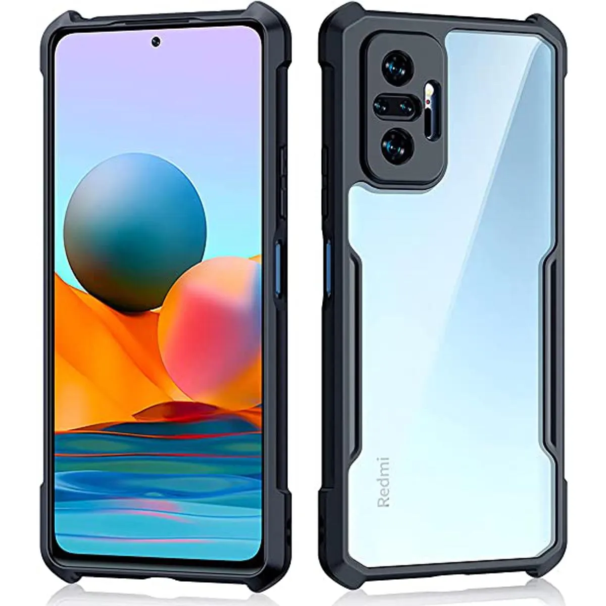 Redmi Note 10 Pro Max / ALL Type of cover ( Silicone cover / Xundd cover / Pani cover / Transparent cover ) cover Pani Cover
