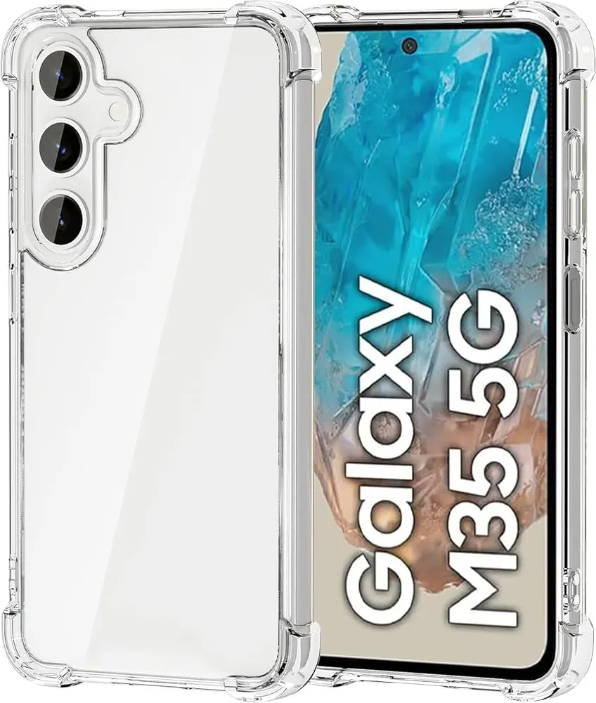 Samsung Galaxy M35/ ALL Type of cover ( Silicone cover / Xundd cover / Pani cover / Transparent cover ) cover Pani Cover