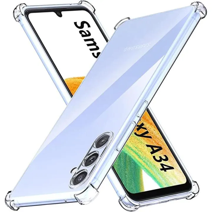 Samsung Galaxy A34  / ALL Type of cover ( Silicone cover / Xundd cover / Pani cover / Transparent cover ) cover Pani Cover