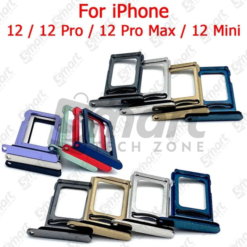 Iphone Sim Tray for iPhone 12 / iPhone 12 Pro/ iPhone 12 Pro Max/ iPhone 12 Mini Replacement Parts Price in Bangladesh - Mobile.com.bd