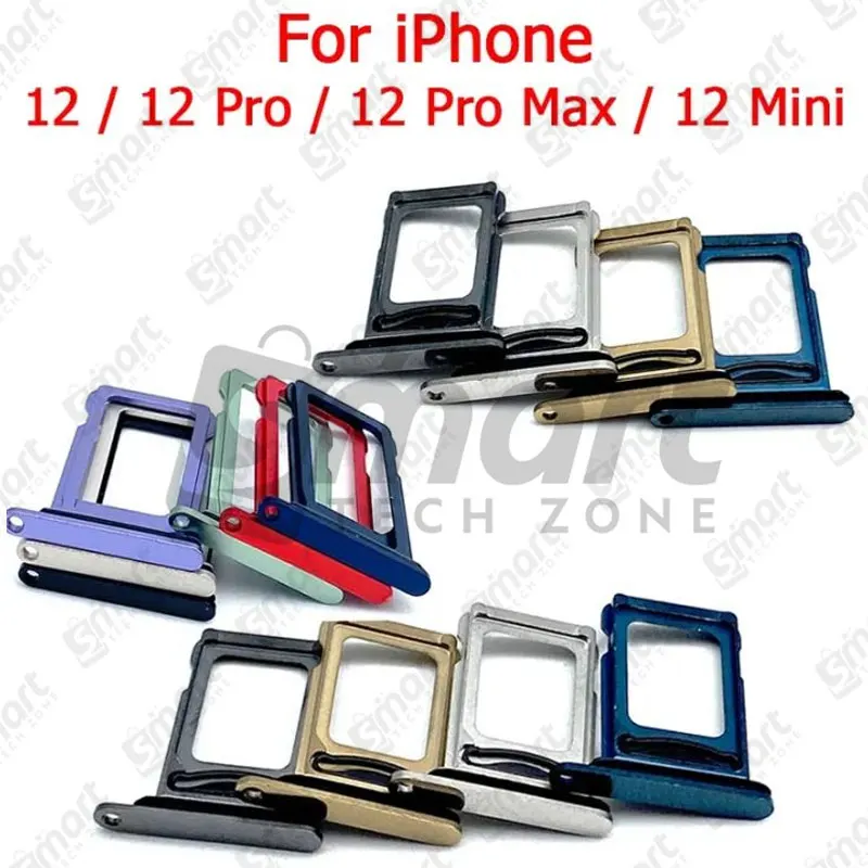 Iphone Sim Tray for iPhone 12 / iPhone 12 Pro/ iPhone 12 Pro Max/ iPhone 12 Mini Replacement Parts Price in Bangladesh - Mobile.com.bd