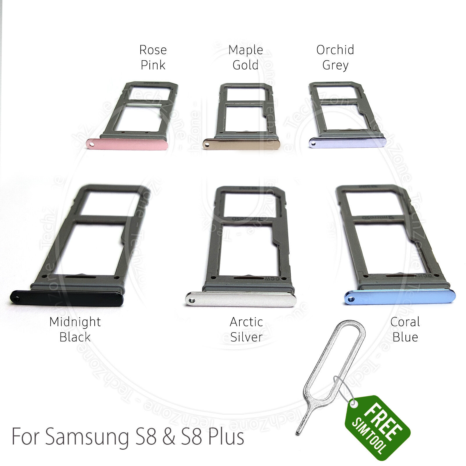 Samsung Sim Tray SD Card Tray Holder Card Compatible with Samsung Galaxy S8 and S8 Plus/Samsung Galaxy S9/S9 Plus Plus Replacement Parts Price in Bangladesh - Mobile.com.bd