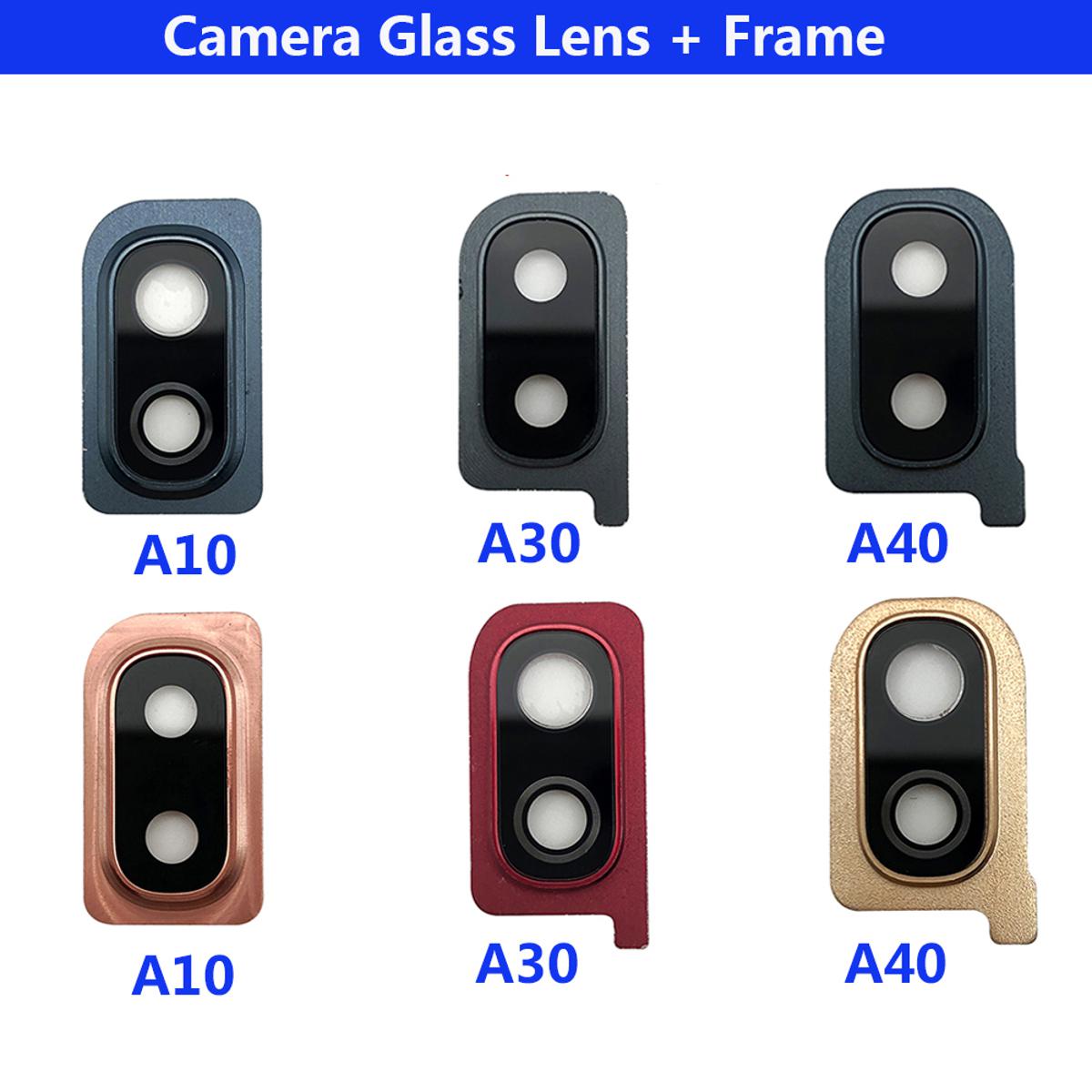 Samsung Galaxy A10 A20 A20S A30 A30s A31 A50 A51 A60 A70 A71 M31 M40 Camera Lens Glass + Frame Replacement Part Replacement Parts Price in Bangladesh - Mobile.com.bd