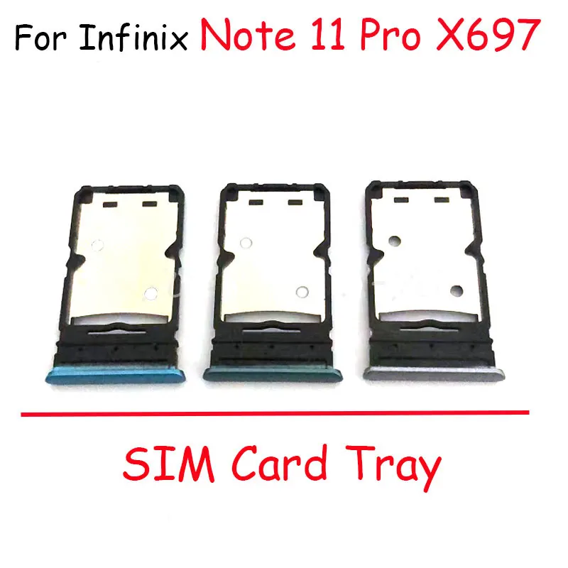 Infinix For Infinix Note 11 Pro G96 X697/ Infinix Note 12 G96 X670 Sim Tray and SD Card Slot with Sim Ejector Replacement Parts Price in Bangladesh - Mobile.com.bd
