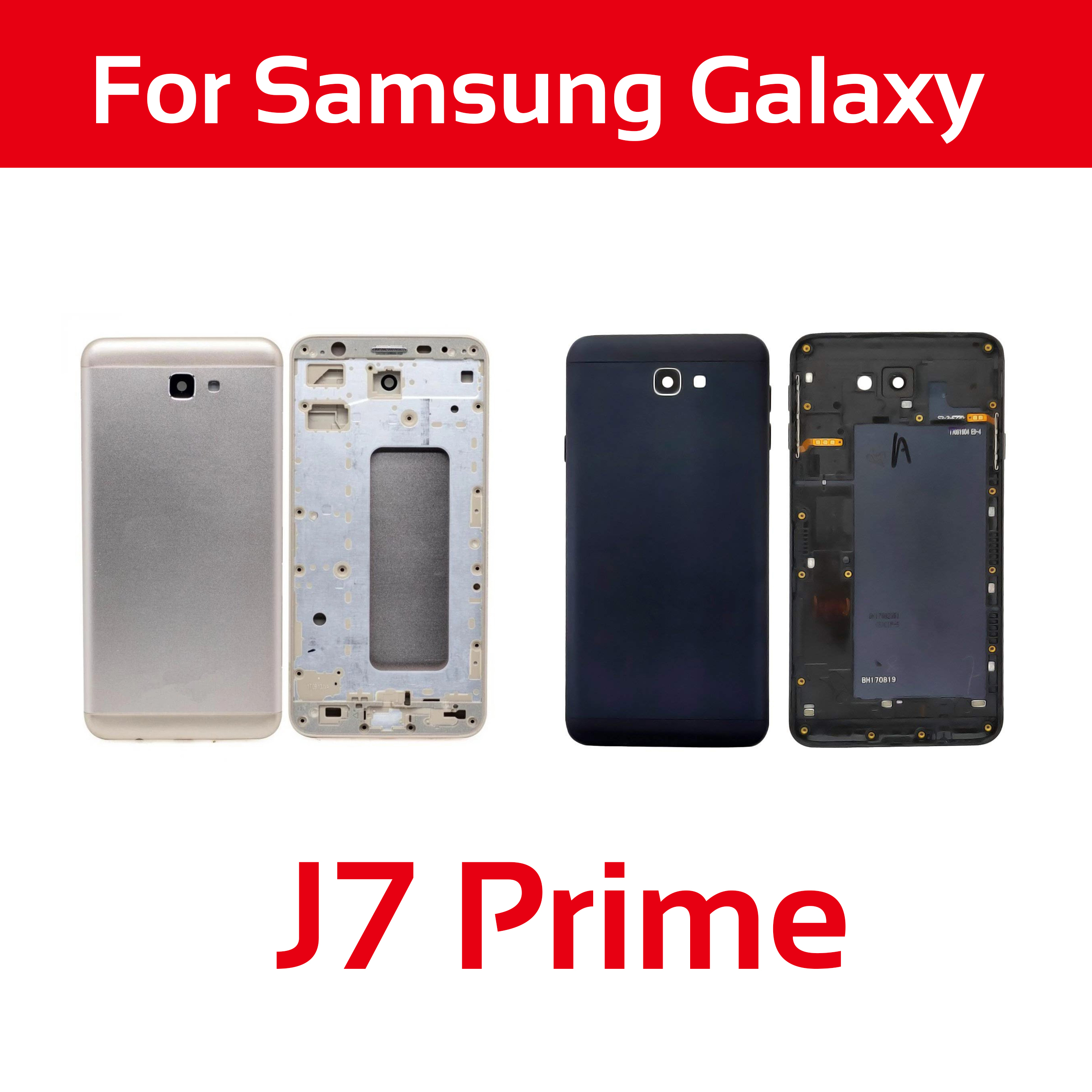 Samsung Galaxy J7 Prime G610 Full Body Housing Frame With Camera Glass Replacement Parts Price in Bangladesh - Mobile.com.bd