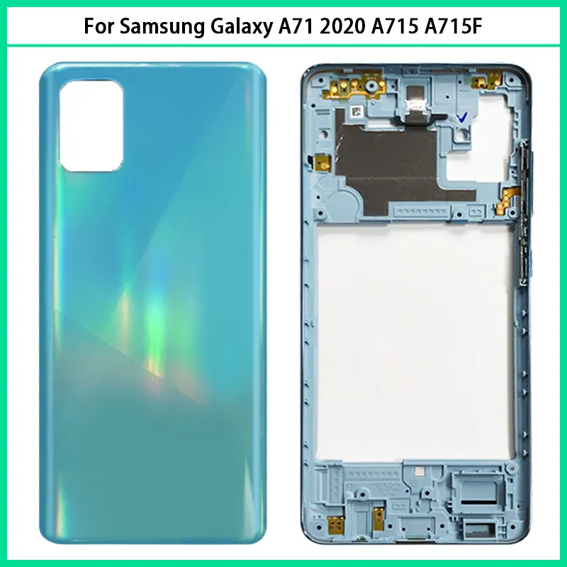 Samsung Galaxy A71 Middle Frame and Back Panel Without LCD Frame Panel Replacement Parts Price in Bangladesh - Mobile.com.bd