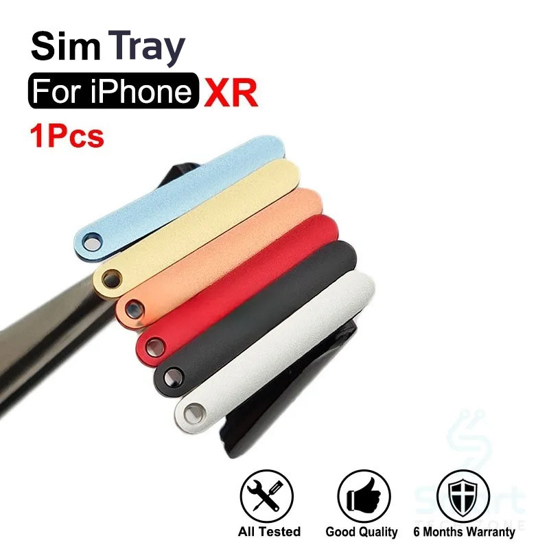 Iphone Dual and Single Sim Tray for Apple iPhone XR-All Colors Available Replacement Parts Price in Bangladesh - Mobile.com.bd