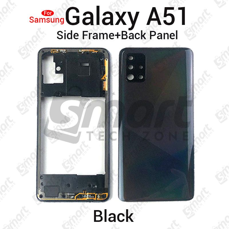 Samsung Galaxy A51 A515F  Middle Bezel Housing Frame and Back Panel Without Front LCD Frame Panel Replacement Parts Price in Bangladesh - Mobile.com.bd