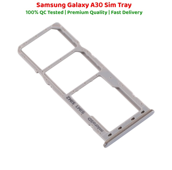 Samsung Sim Tray for Samsung Galaxy A30 (Free High Quality Sim Ejector Pin) Replacement Parts Price in Bangladesh - Mobile.com.bd