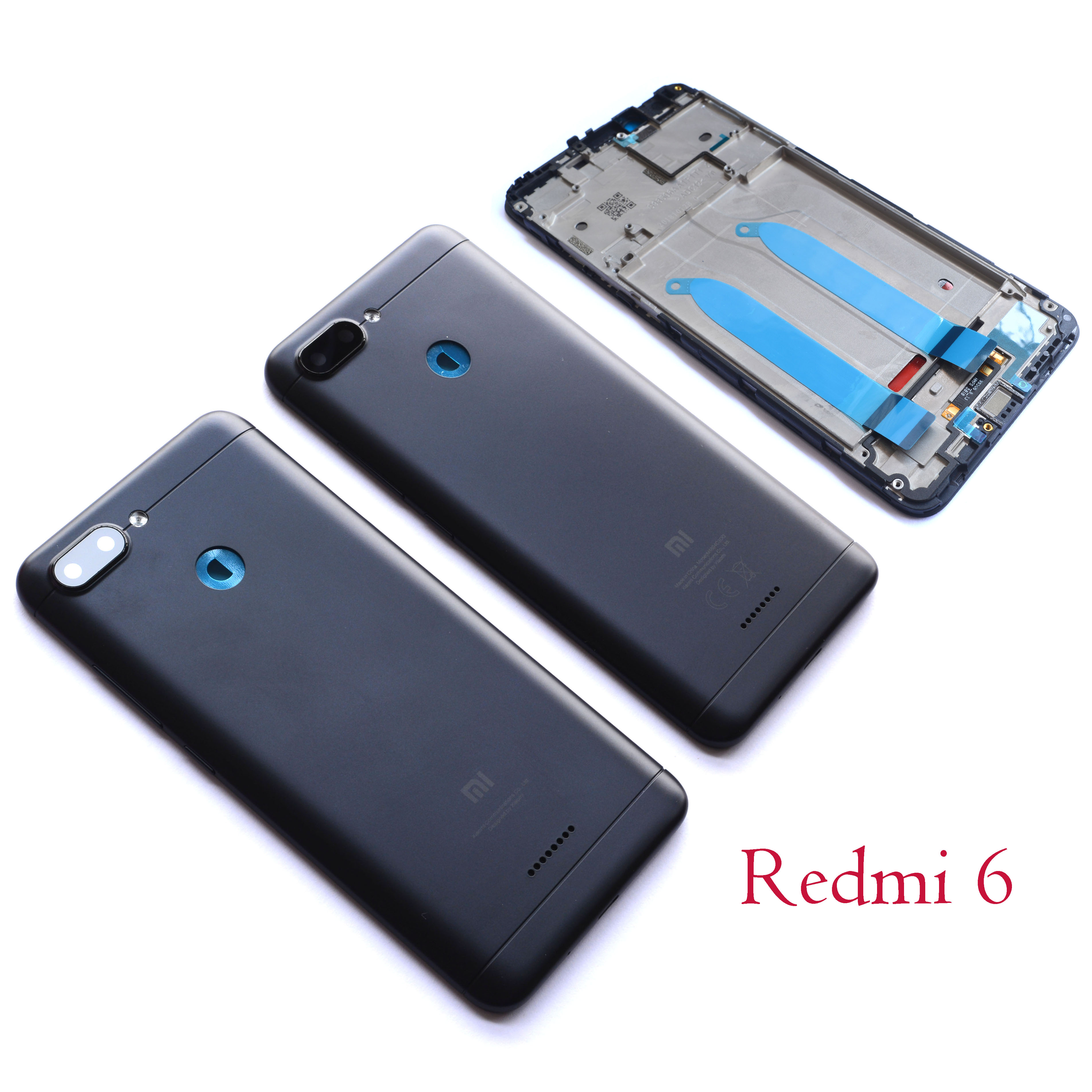Xiaomi Full Body Housing for Xiaomi Redmi 6 (LCD Frame Panel, and Back Panel) Replacement Parts Price in Bangladesh - Mobile.com.bd