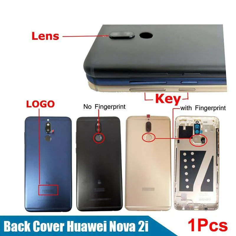 Huawei Back Housing Frame / Back Panel / Backshell for Huawei Nova 2i With/Without Fingerprint Replacement Parts Price in Bangladesh - Mobile.com.bd