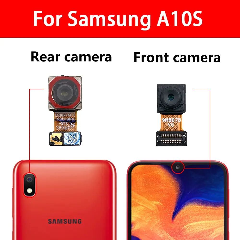 Samsung Back Rear Main Camera Module Flex Cable For Samsung Galaxy A10s (SM-A107) Small Front Camera Flex Replacement Parts Price in Bangladesh - Mobile.com.bd