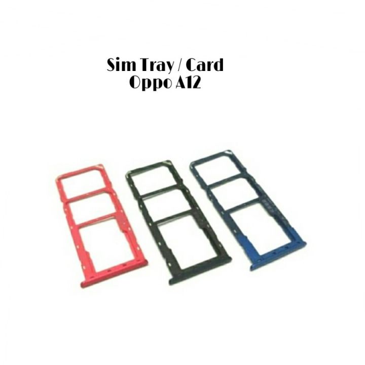 OPPO For Oppo A12 Sim Tray and SD Card Slot with Sim Ejector Replacement Parts Price in Bangladesh - Mobile.com.bd