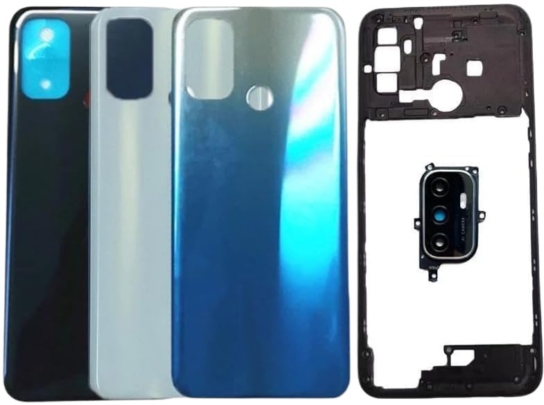 Oppo A53  Middle Bezel Housing Frame and Back Panel With Camera Glass  Without Front LCD Frame Panel Replacement Parts Price in Bangladesh - Mobile.com.bd