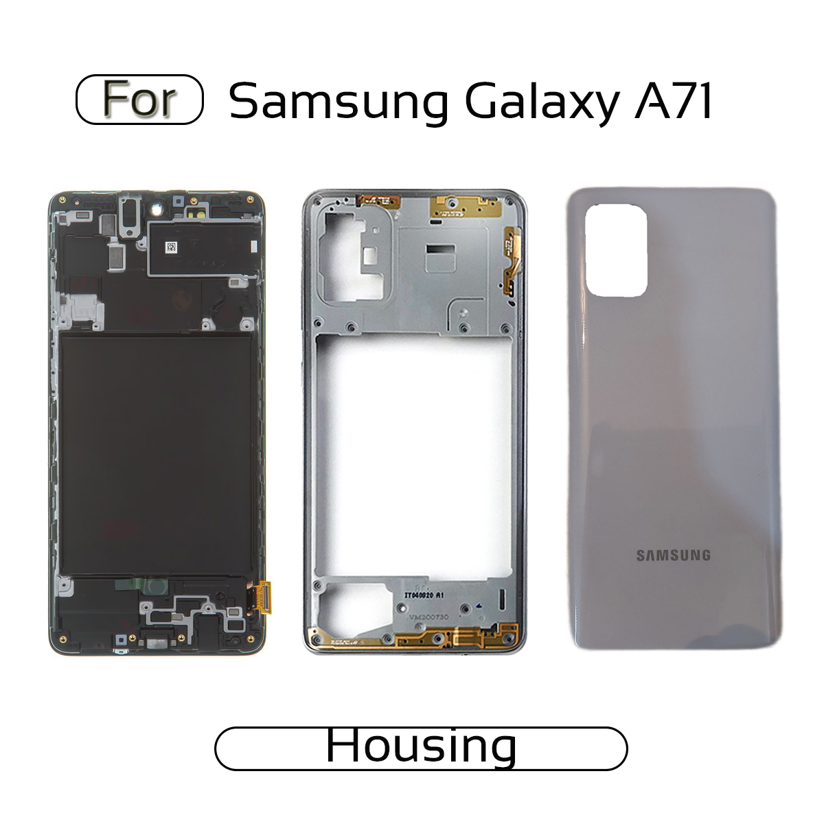Samsung Full Body Housing for Samsung Galaxy A71 (LCD Frame Panel,Middle Frame  and Back Panel) Replacement Parts Price in Bangladesh - Mobile.com.bd